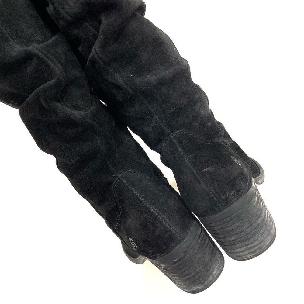 BORN Suede Slouch Boots (Sz 8.5) - Picture 5 of 12